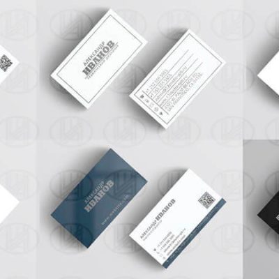 Шаблоны личных визиток. 6 вариантов дизайна